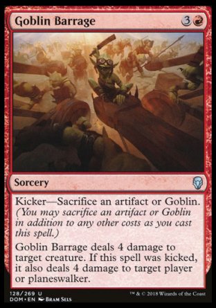 Dominaria 128/269 Goblin Barrage