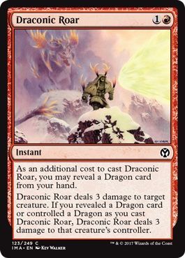 Iconic Masters 123/249 Draconic Roar