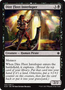 Ixalan 103/279 Dire Fleet Interloper