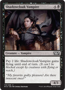 Magic 2015 113/269 Shadowcloak Vampire