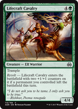 Aether Revolt 113/184 Lifecraft Cavalry