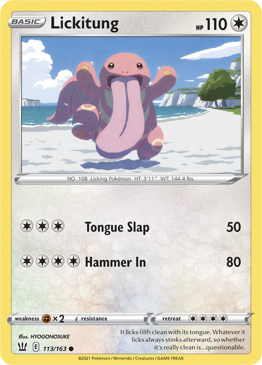 Battle Styles 113/163 Lickitung