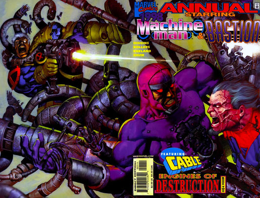 Machine Man & Bastion Annual '98 Marvel Comics (1998)