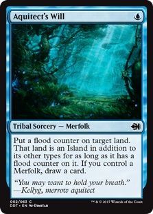 Duel Decks: Merfolk VS. Goblins 002/063 Aquitect's Will