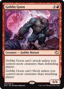 Duel Decks: Merfolk VS. Goblins 044/063 Goblin Goon