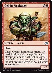 Duel Decks: Merfolk VS. Goblins 048/063 Goblin Ringleader