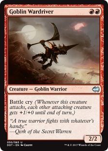 Duel Decks: Merfolk VS. Goblins 050/063 Goblin Wardriver