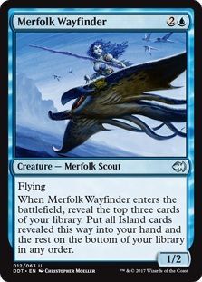 Duel Decks: Merfolk VS. Goblins 012/063 Merfolk Wayfinder