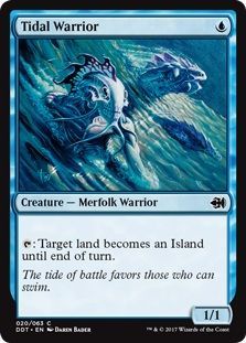 Duel Decks: Merfolk VS. Goblins 020/063 Tidal Warrior