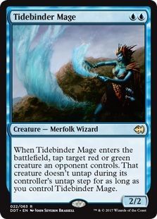 Duel Decks: Merfolk VS. Goblins 022/063 Tidebinder Mage