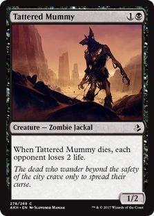 Amonkhet 278/269 Tattered Mummy