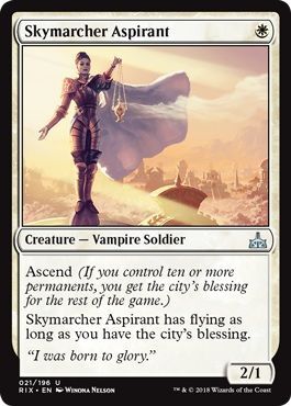 Rivals of Ixalan 021/196 Skymarcher Aspirant