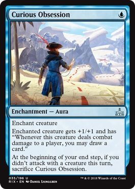 Rivals of Ixalan 035/196 Curious Obsession