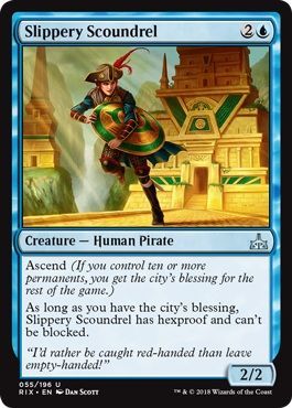 Rivals of Ixalan 055/196 Slippery Scoundrel