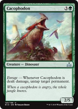 Rivals of Ixalan 123/196 Cacophodon