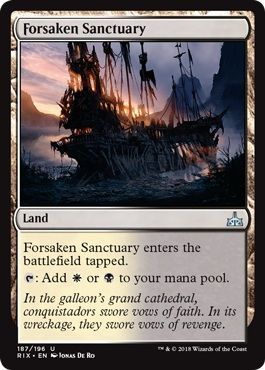 Rivals of Ixalan 187/196 Forsaken Sanctuary