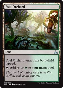 Rivals of Ixalan 188/196 Foul Orchard