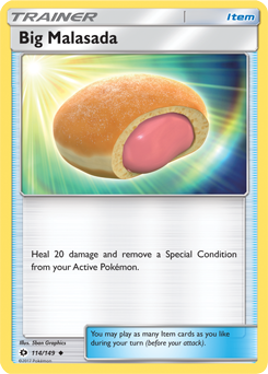 Sun & Moon 114/149 Big Malasada