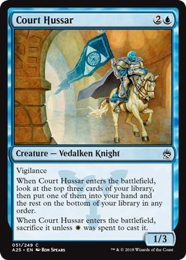 Masters 25 051/249 Court Hussar