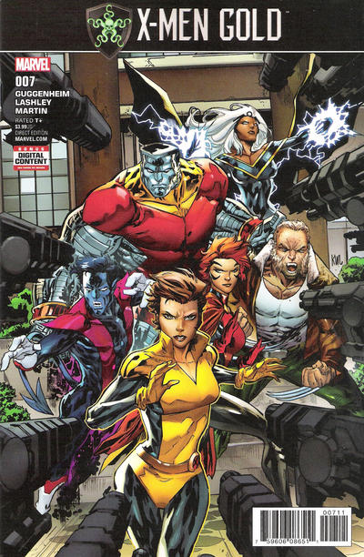 X-men Gold #007 Marvel Comics (2017)