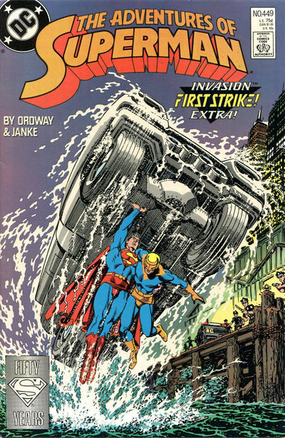 The Adventures of Superman #449 DC Comics (1987)