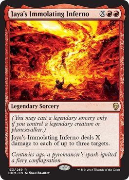 Dominaria 133/269 Jaya's Immolating Inferno