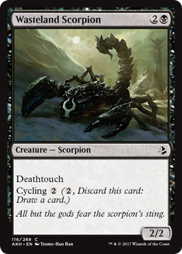 Amonkhet 116/269 Wasteland Scorpion