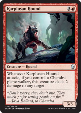 Dominaria 277/269 Karplusan Hound