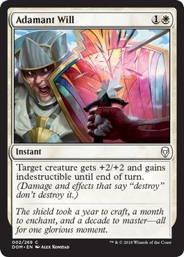 Dominaria 002/269 Adamant Will