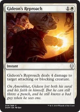 Dominaria 019/269 Gideon's Reproach