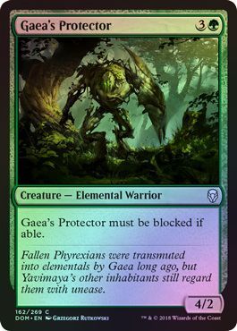 Dominaria 162/269 Gaea's Protector (Foil)