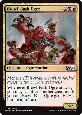 Core Set 2019 213/280 Brawl-Bash Ogre