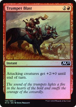 Core Set 2019 165/280 Trumpet Blast (Foil)