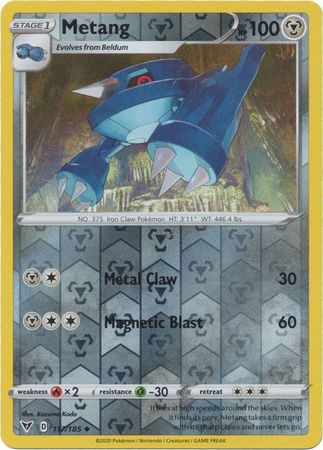 Vivid Voltage 117/185 Metang (Reverse Holo)