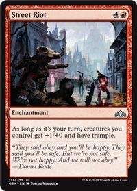 Guilds of Ravnica 117/259 Street Riot