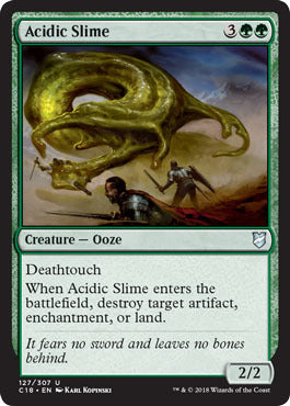 Commander 2018 127/307 Acidic Slime