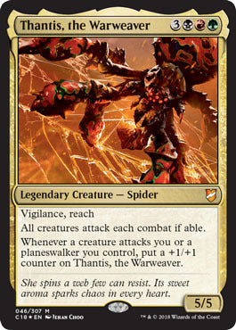 Commander 2018 046/307 Thantis, the Warweaver (Foil)