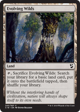 Commander 2018 245/307 Evolving Wilds