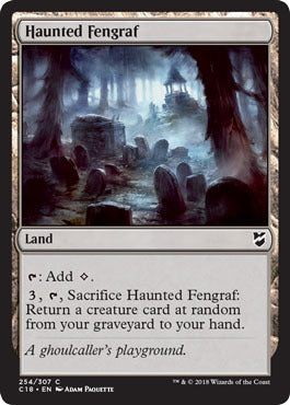 Commander 2018 254/307 Haunted Fengraf