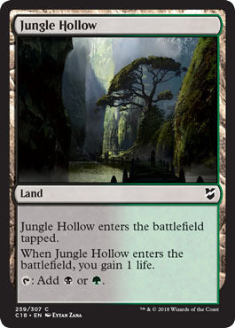 Commander 2018 259/307 Jungle Hollow