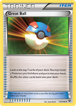 XY Base Set 118/146 Great Ball