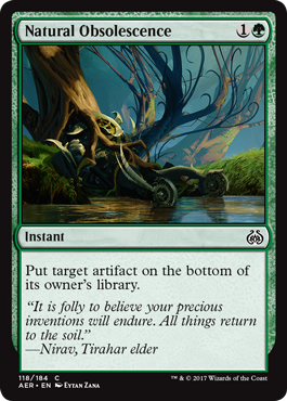 Aether Revolt 118/184 Natural Obsolescence