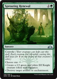 Guilds of Ravnica 145/259 Sprouting Renewal