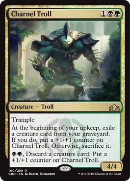 Guilds of Ravnica 160/259 Charnel Troll