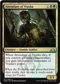 Guilds of Ravnica 271/259 Attendant of Vraska