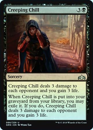 Guilds of Ravnica 066/259 Creeping Chill (Foil)