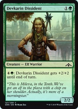 Guilds of Ravnica 127/259 Devkarin Dissident (Foil)