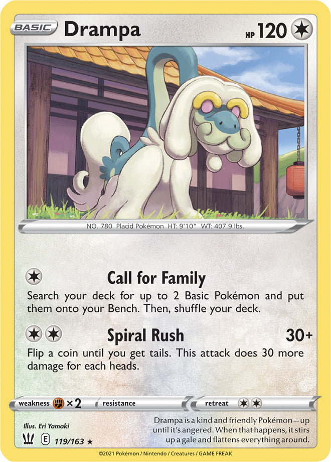 Battle Styles 119/163 Drampa