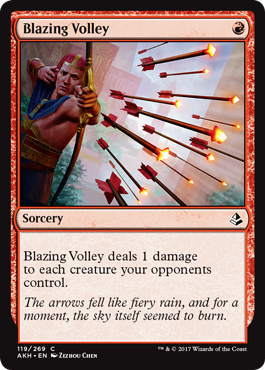 Amonkhet 119/269 Blazing Volley