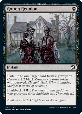 Innistrad: Midnight Hunt 119/277 Rotten Reunion